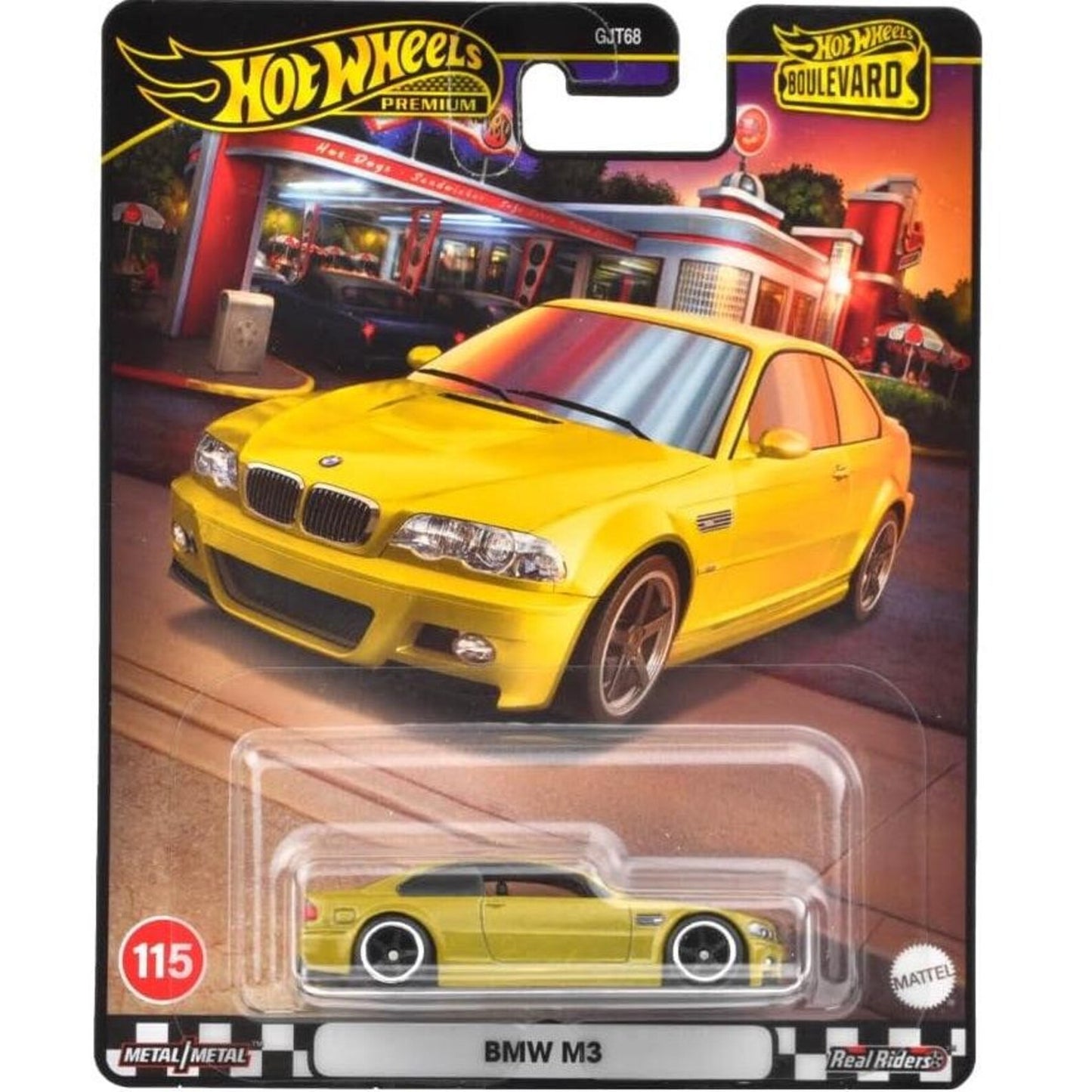 Hot Wheels Premium Boulevard — BMW M3 (E46)