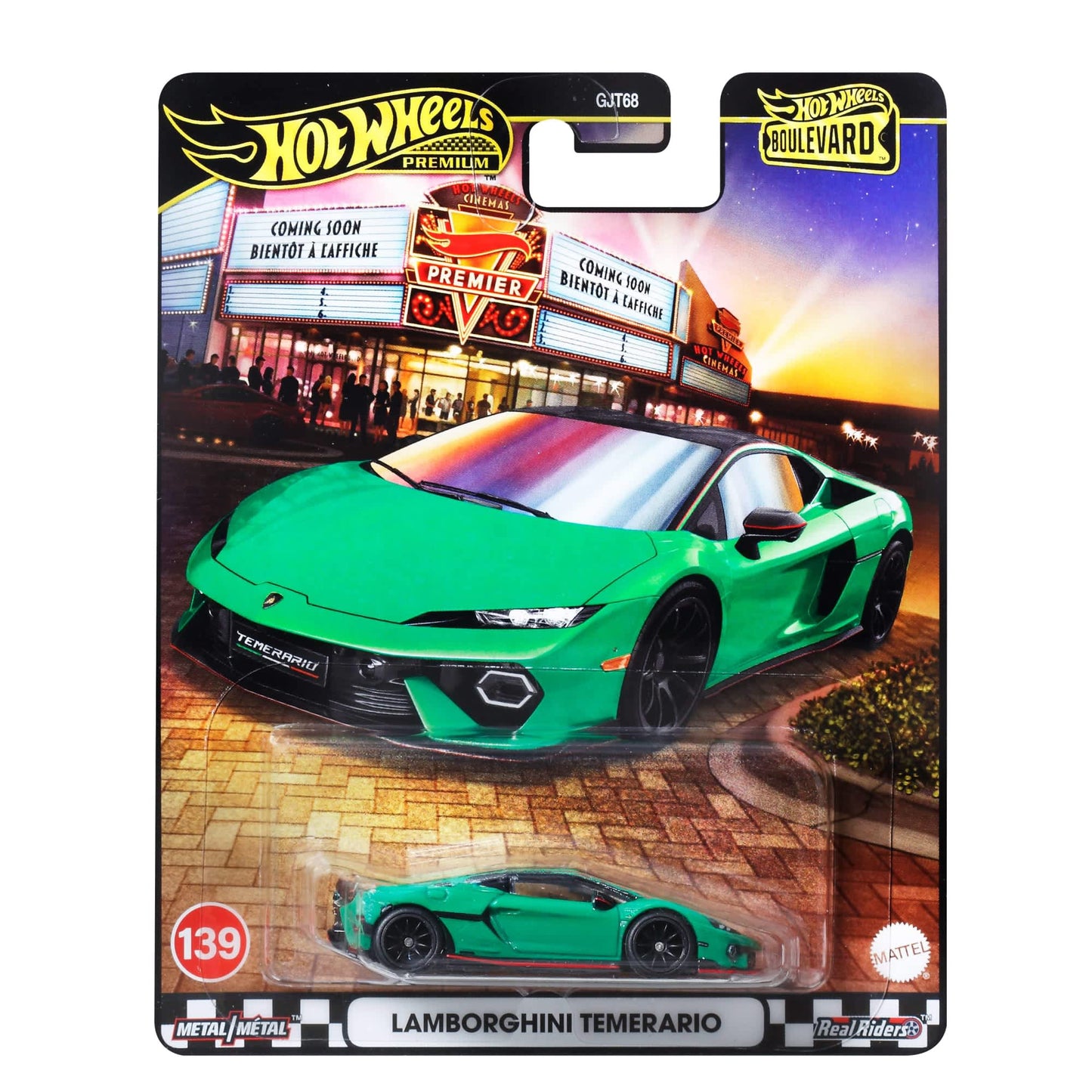 Hot Wheels Premium Boulevard — Lamborghini Temerario