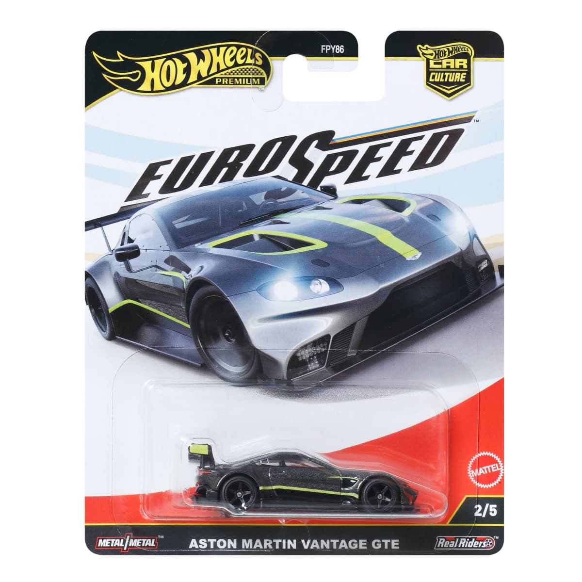 Hot Wheels Premium Car Culture Eurospeed — Aston Martin Vantage GTE