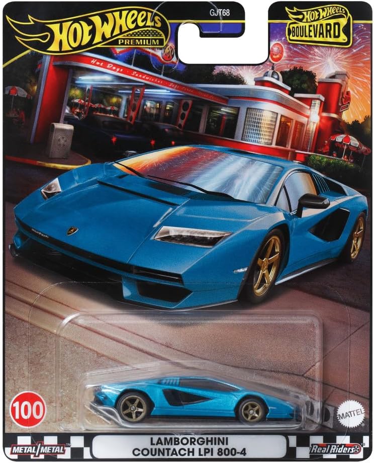 Hot Wheels Premium Boulevard — Lamborghini Countach LPI 800-4
