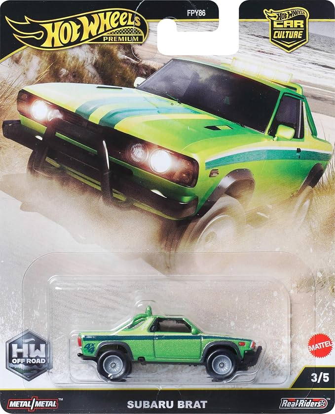 Hot Wheels Premium Car Culture Off Road — Subaru Brat