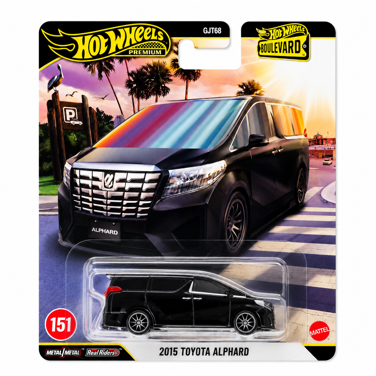 Hot Wheels Premium Boulevard — 2015 Toyota Alphard