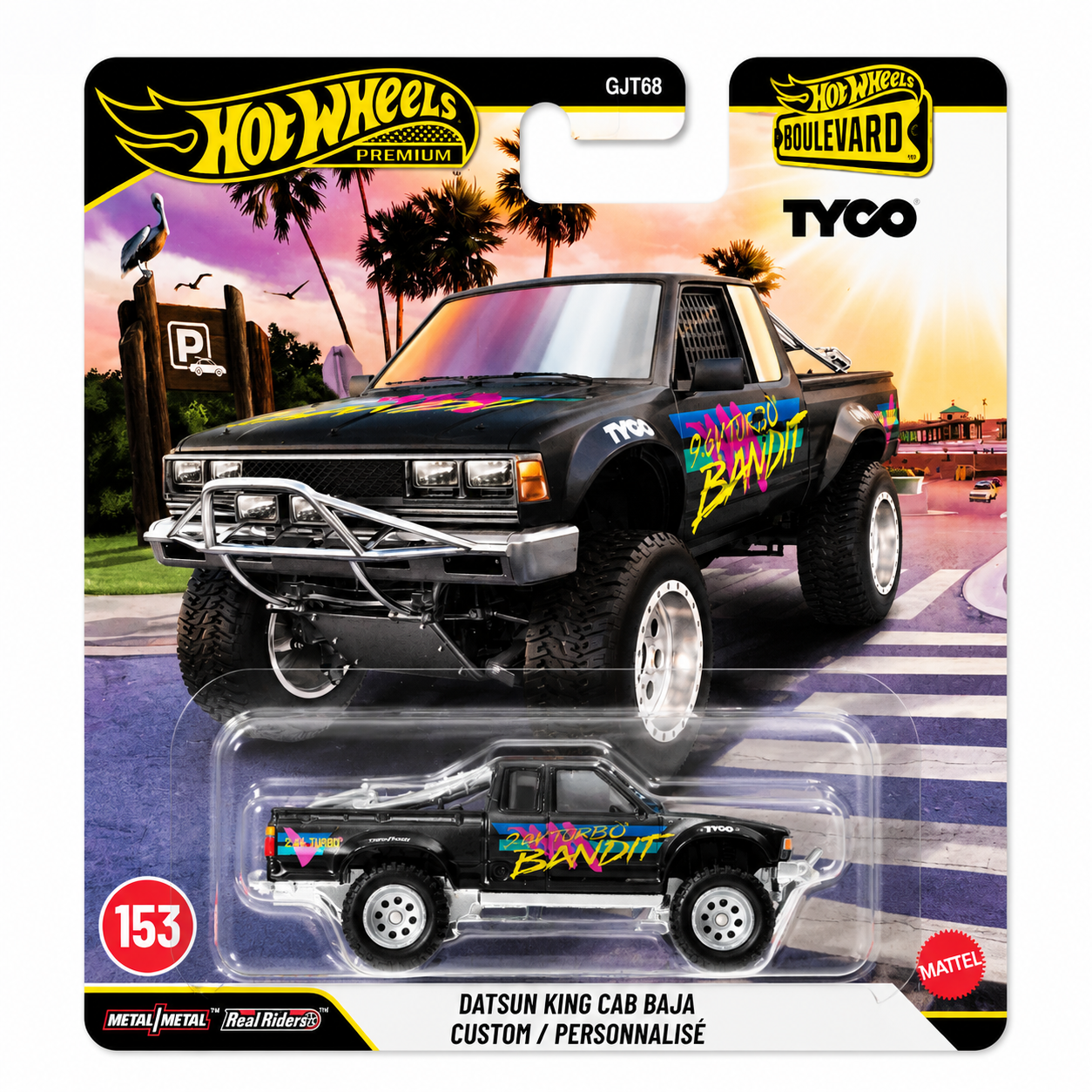 Hot Wheels Premium Boulevard — Datsun King Cab Baja Custom
