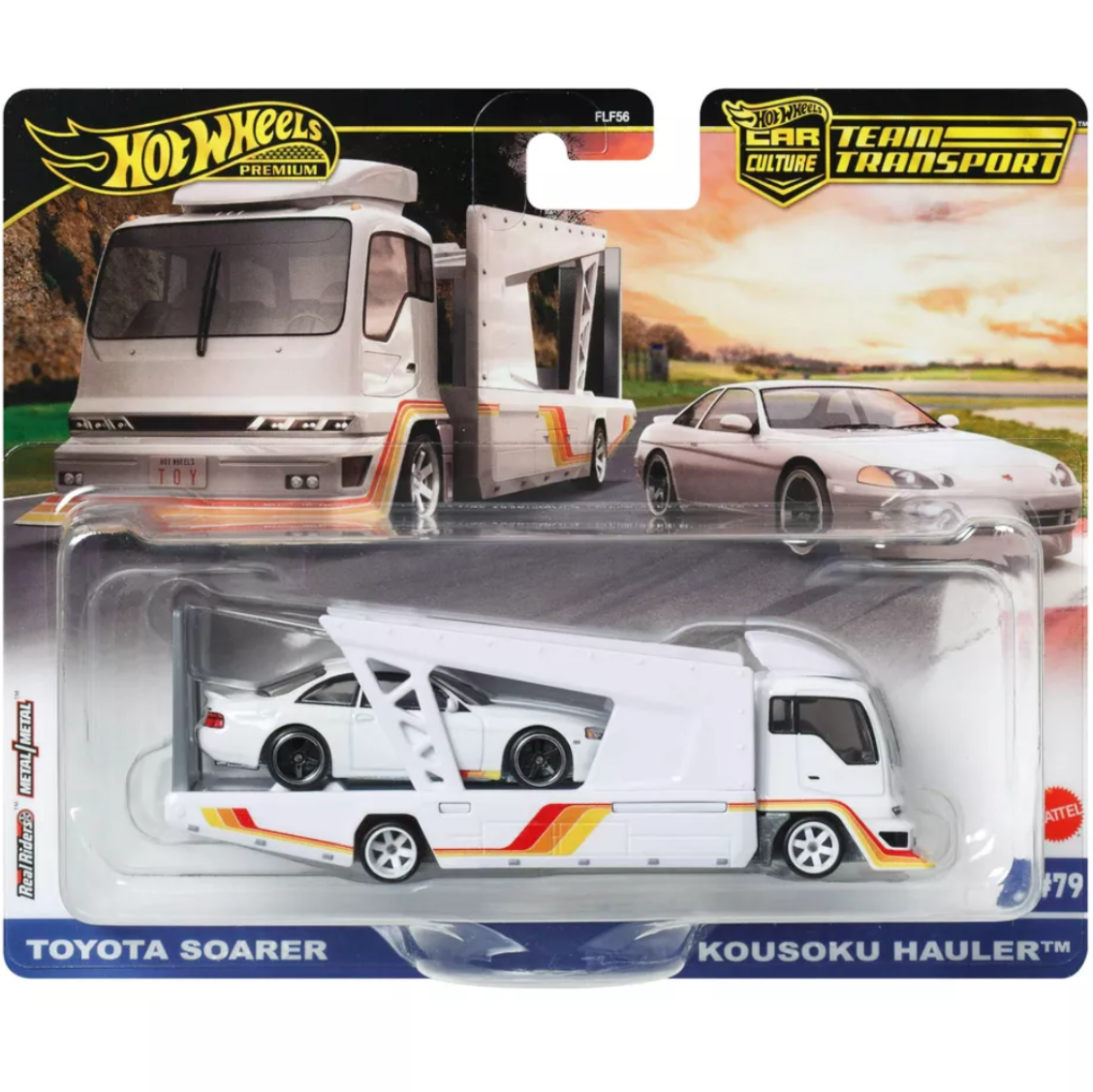 Hot Wheels Premium Team Transport — Toyota Soarer & Kousoku Hauler