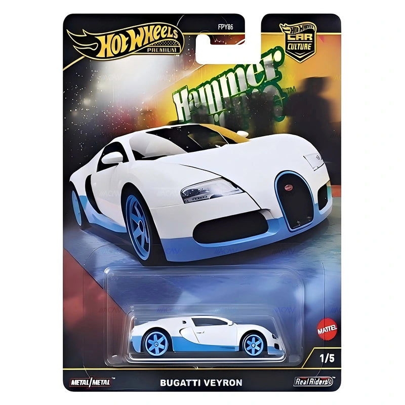 Hot Wheels Premium Car Culture Hammer Drops — Bugatti Veyron