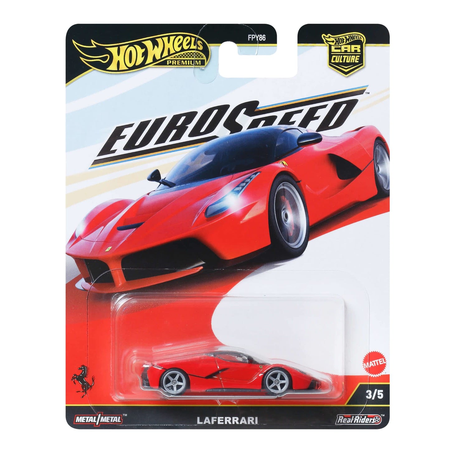 Hot Wheels Premium Car Culture Eurospeed — LaFerrari