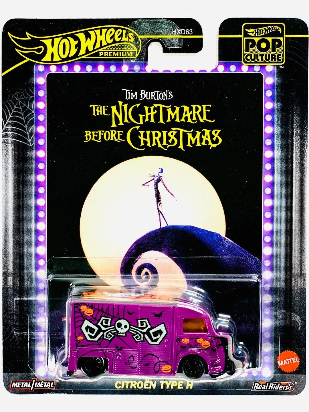 Hot Wheels Premium Pop Culture — The Nightmare Before Christmas Citroën Type H