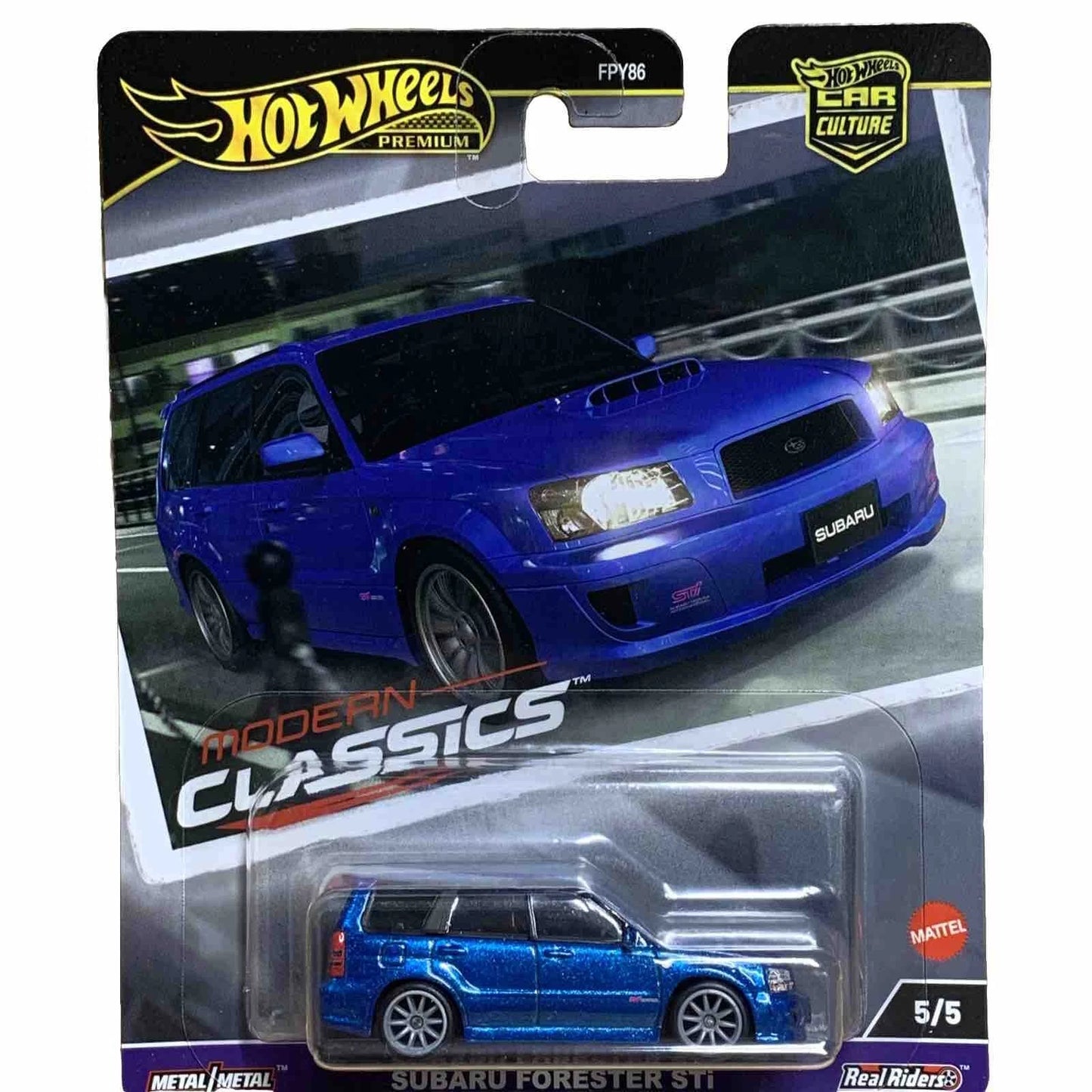 Hot Wheels Premium Car Culture Modern Classics — Subaru Forester STI