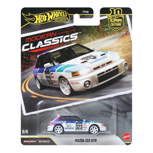 Hot Wheels Premium Car Culture Modern Classics — Mazda 323 GTR