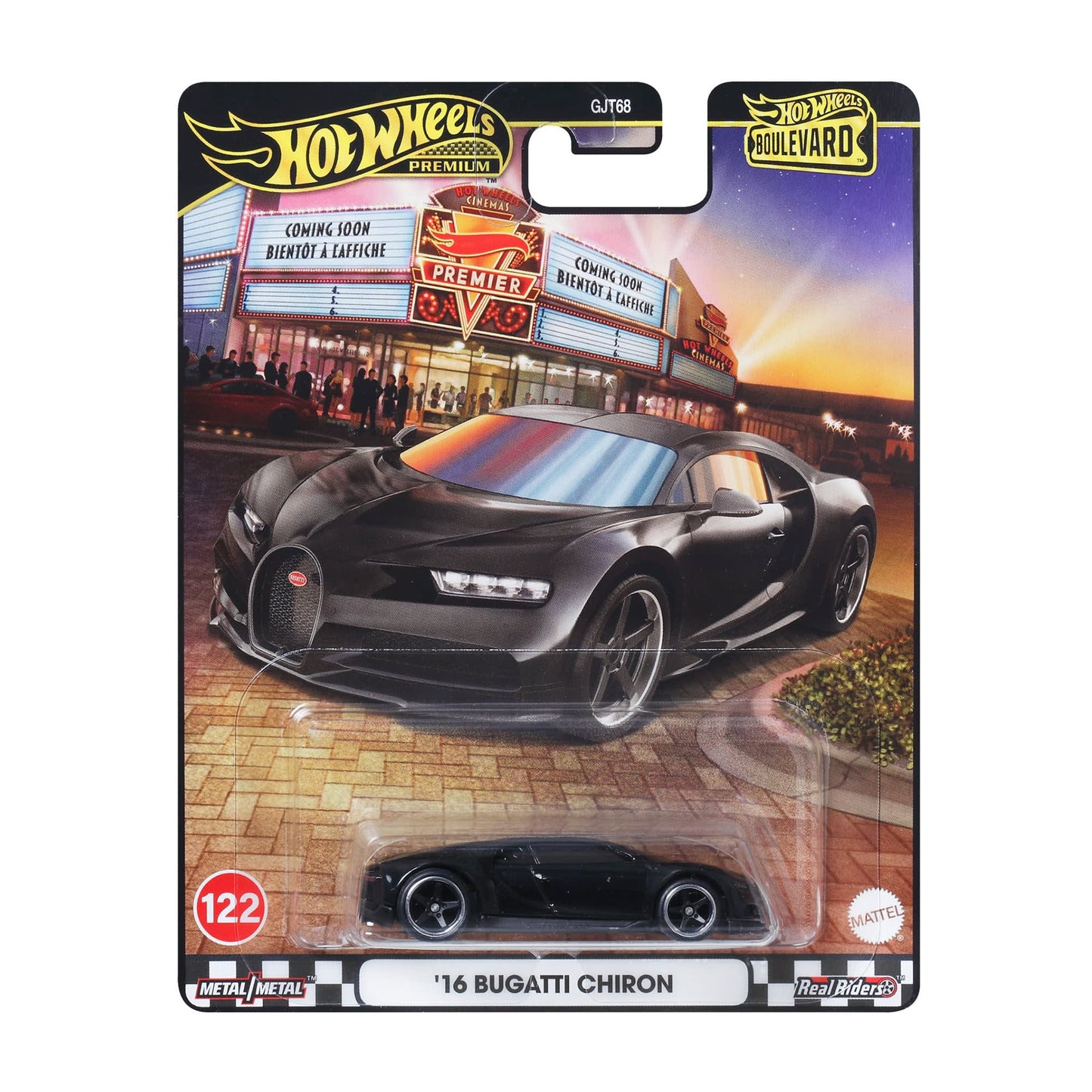 Hot Wheels Premium Boulevard — 16 Bugatti Chiron