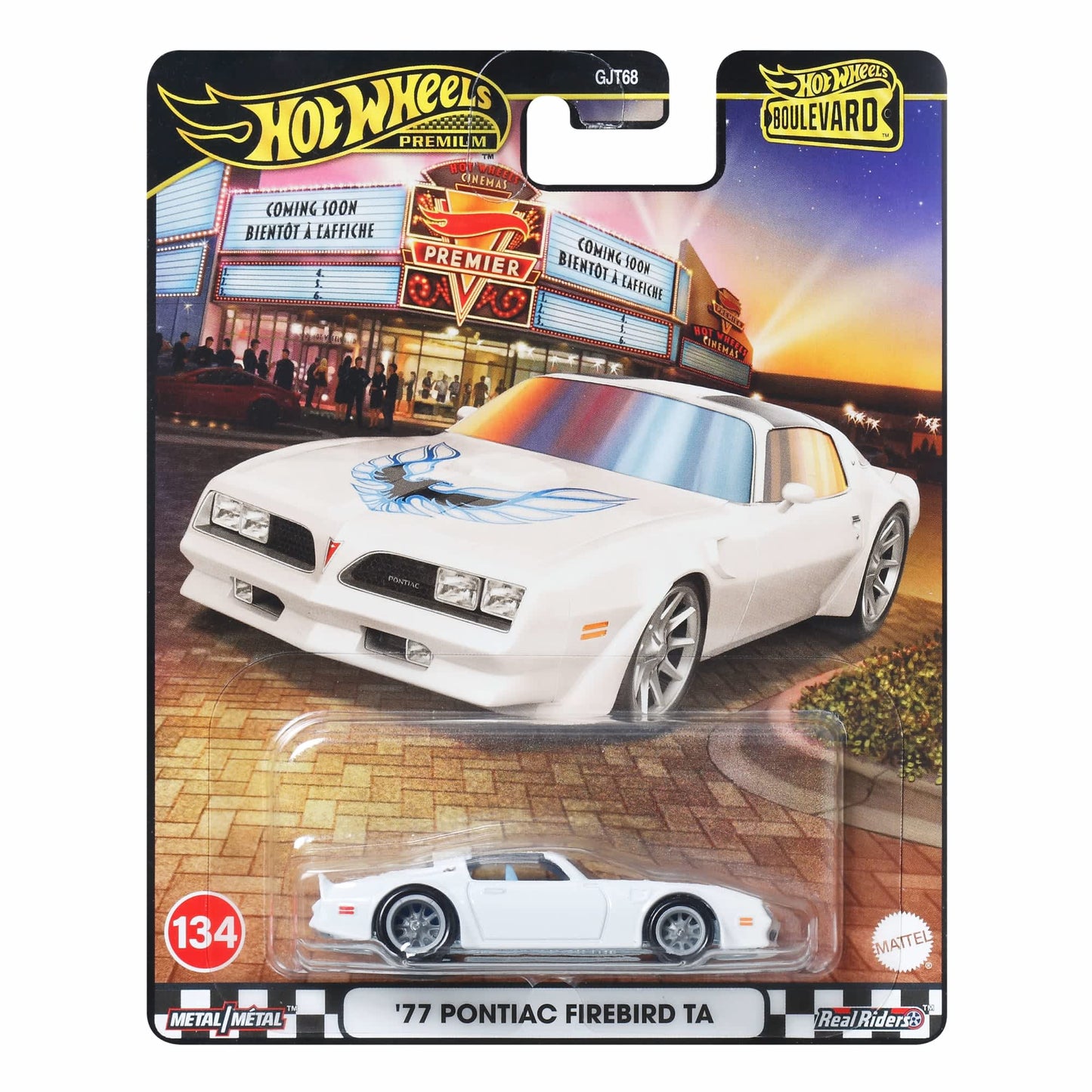 Hot Wheels Premium Boulevard — 77 Pontiac Firebird TA