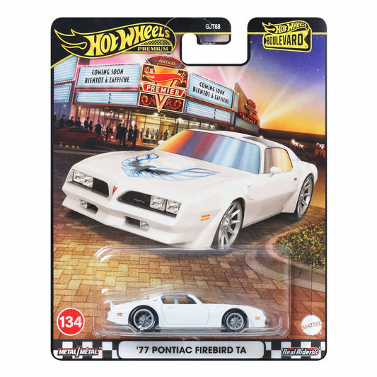 Hot Wheels Premium Boulevard — 77 Pontiac Firebird TA