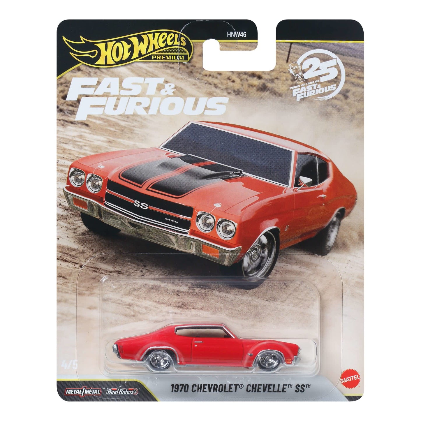 Hot Wheels Premium Fast & Furious — 1970 Chevrolet Chevelle SS