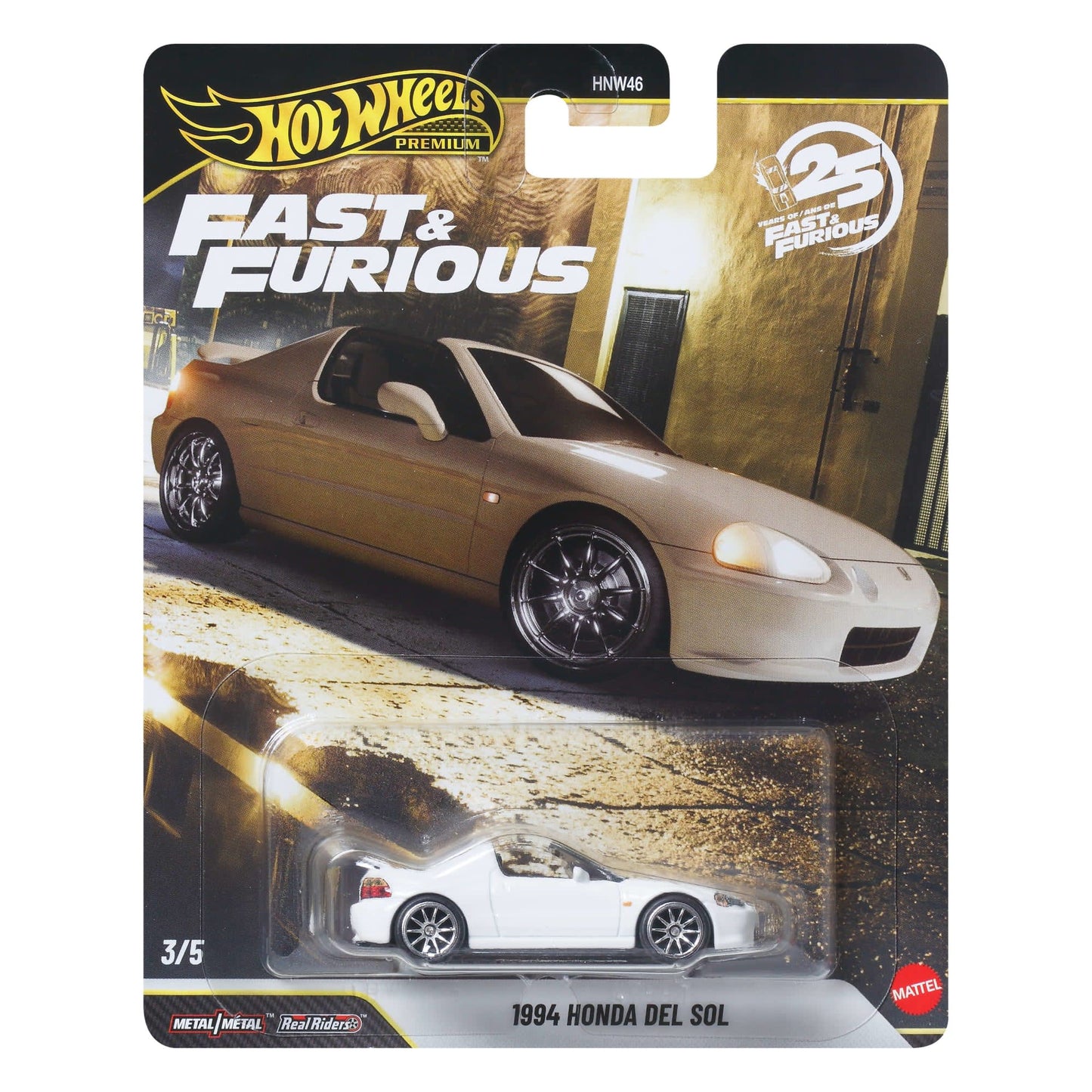 Hot Wheels Premium Fast & Furious — 1994 Honda Del Sol