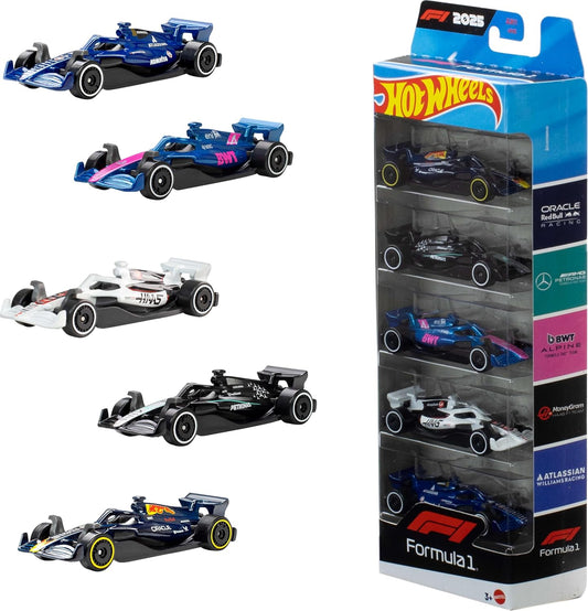 Hot Wheels F1 Racing 2026 5-Pack