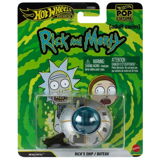 Hot Wheels Premium Pop Culture — Rick and Morty Rick's Ship