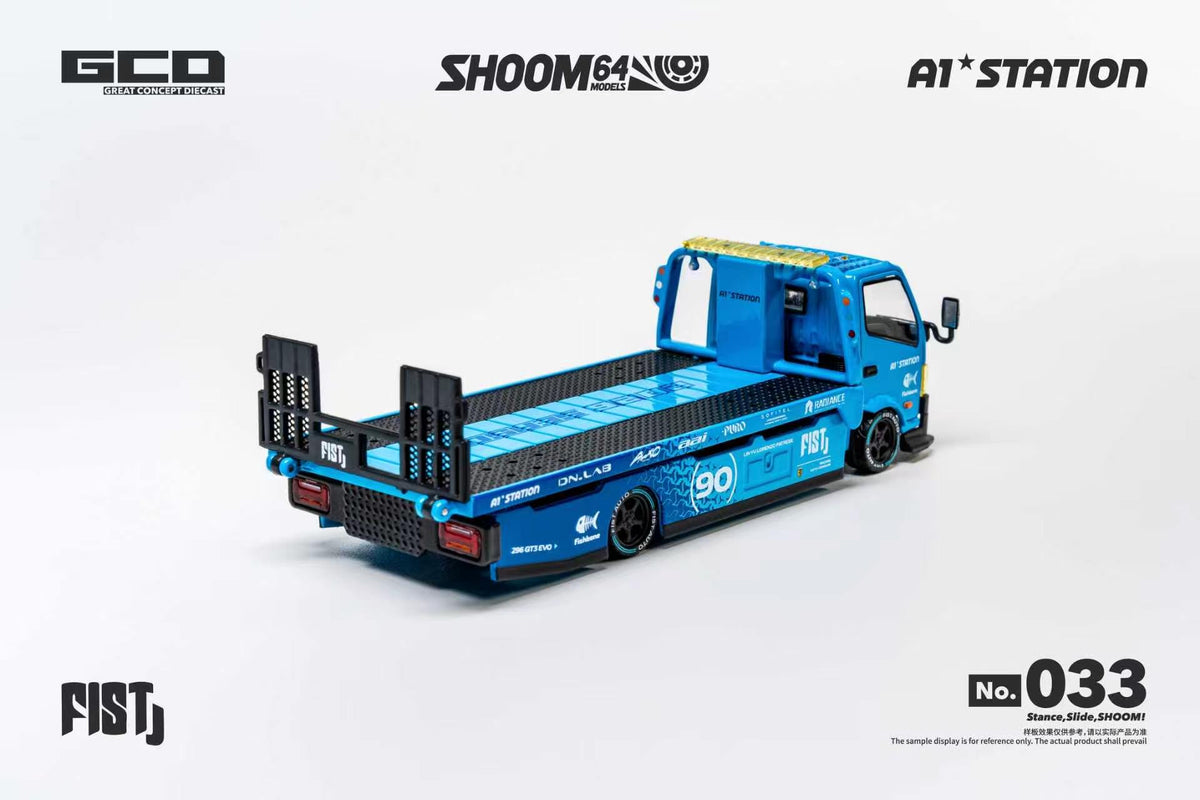 [PRE-ORDER] SHOOM FIST TEAM Hino 300 Custom Drop-Bed Car Carrier (APA Xpo Foshan 2026)