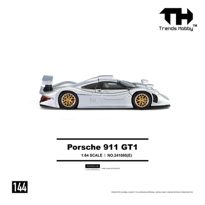[COMING SOON] Trends Hobby Porsche 911 GT1 1998 (Silver)