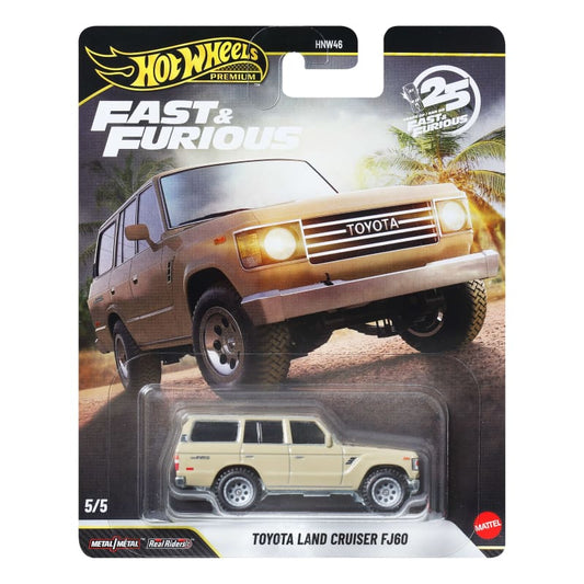 Hot Wheels Premium Fast & Furious — Toyota Land Cruiser FJ60