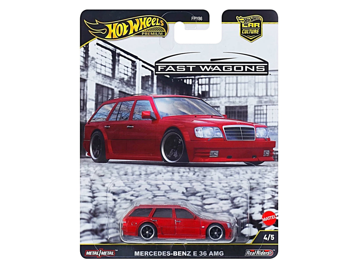 Hot Wheels Premium Car Culture Fast Wagons — Mercedes-Benz E 36 AMG Estate
