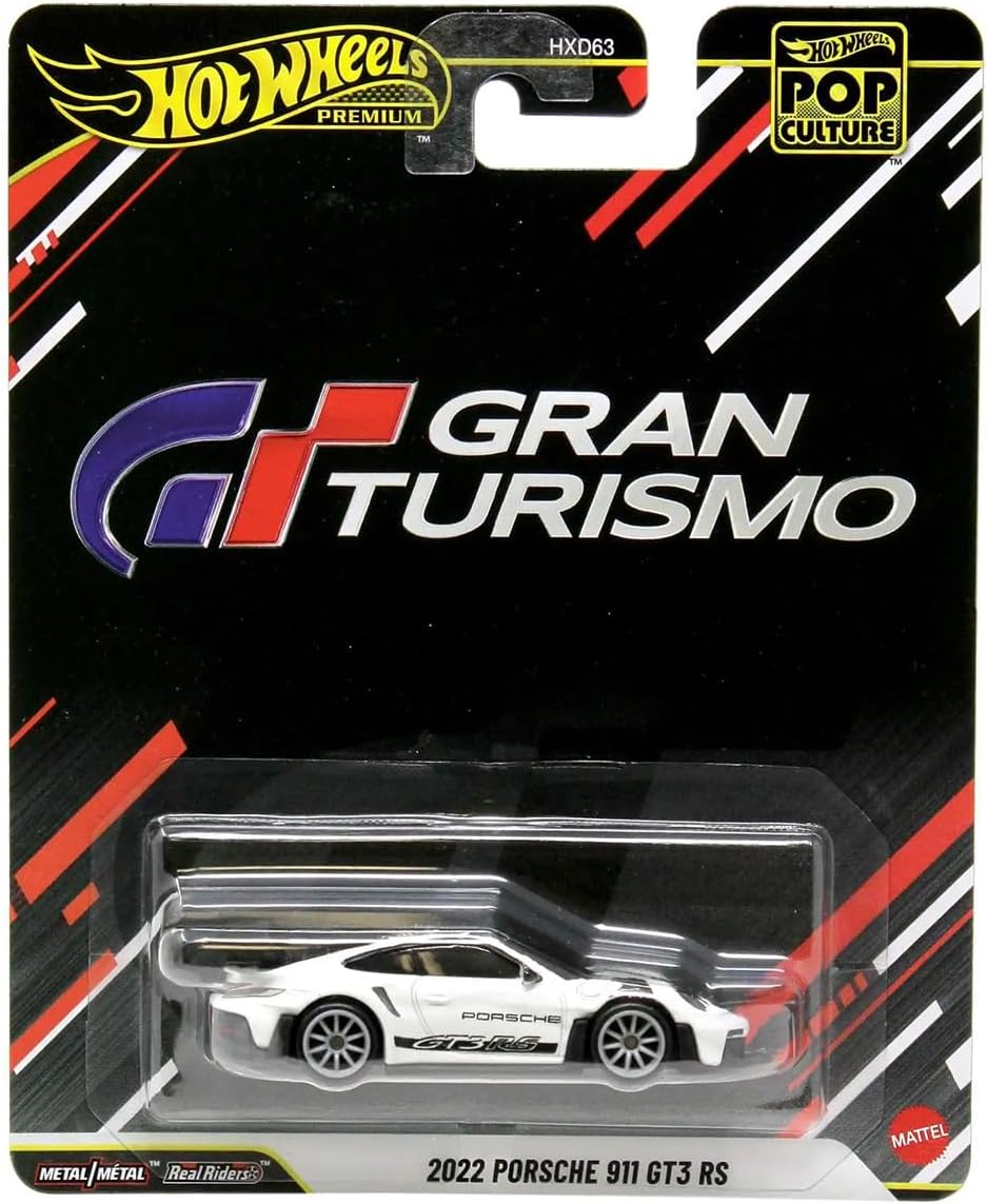 Hot Wheels Premium Pop Culture — Gran Turismo 2022 Porsche 911 GT3 RS