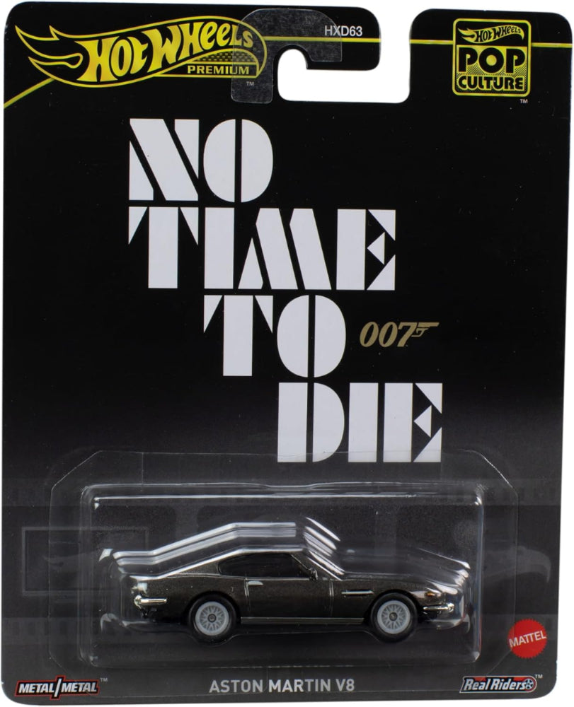 Hot Wheels Premium Pop Culture — James Bond No Time To Die Aston Martin V8 Vantage