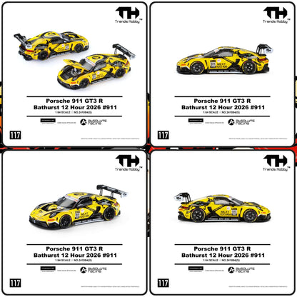 [PRE-ORDER] Trends Hobby Porsche 911 GT3 R – Bathurst 12H 2026 #911