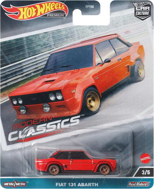 Hot Wheels Premium Car Culture Modern Classics — Fiat 131 Abarth