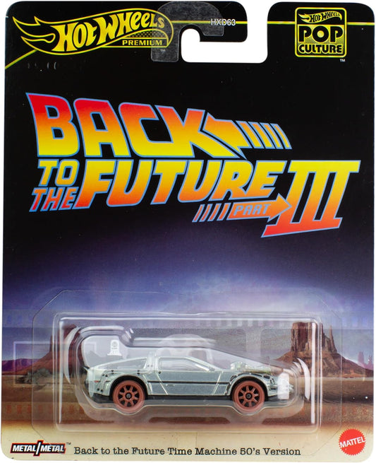 Hot Wheels Premium Pop Culture — Back to the Future Time Machine 1955 (Part III)