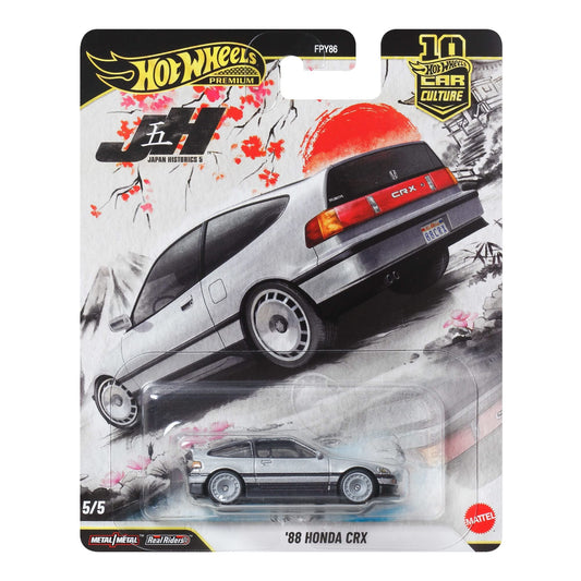Hot Wheels Premium Car Culture Japan Historics 5 — 88 Honda CRX