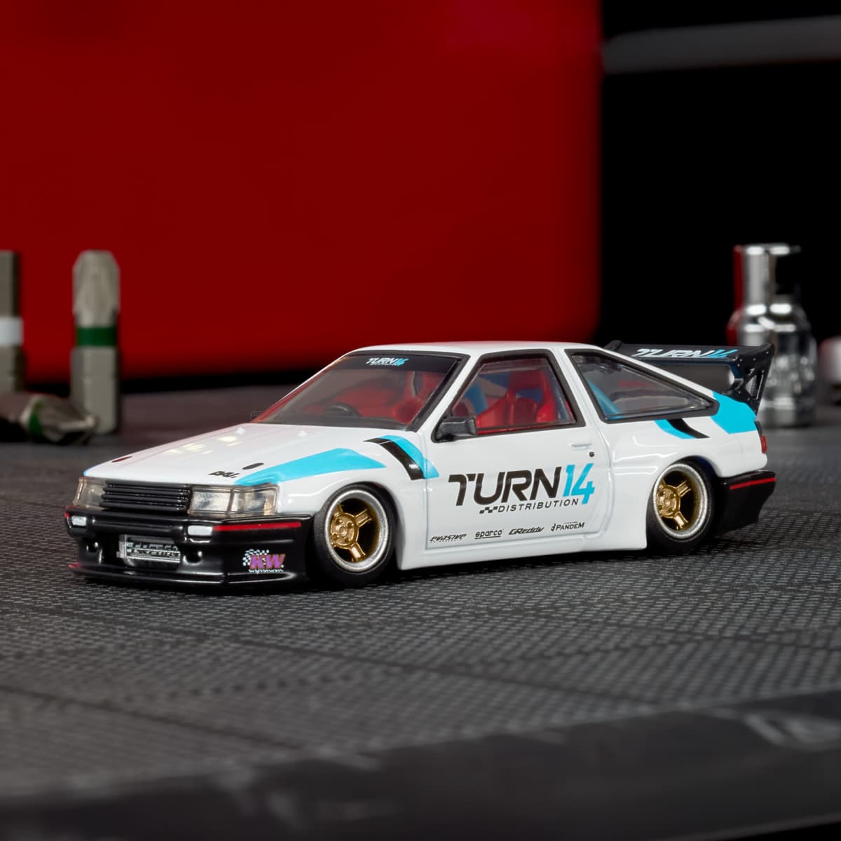 Hot Wheels Elite 64 - Toyota Corolla Levin (AE86) Custom 1:64 Scale Diecast Model | Toyfessional