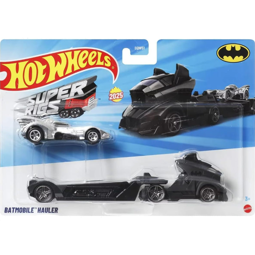 Hot Wheels Super Rigs — Batmobile Hauler