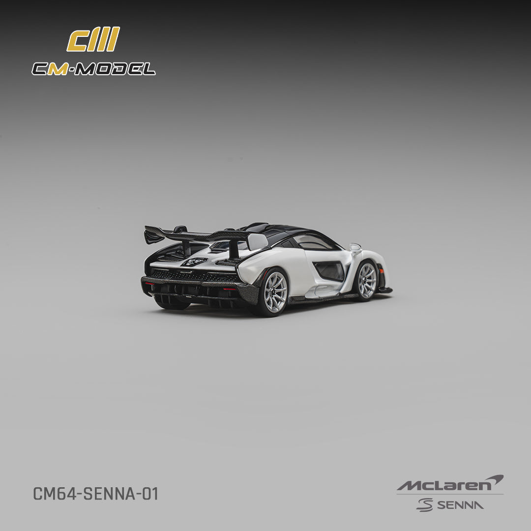 [PRE-ORDER] CM MODEL McLaren Senna Silica White
