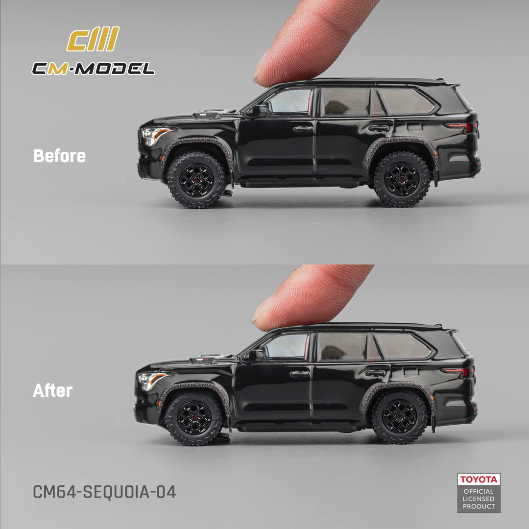 [PRE-ORDER] CM MODEL Toyota Sequoia Midnight Black