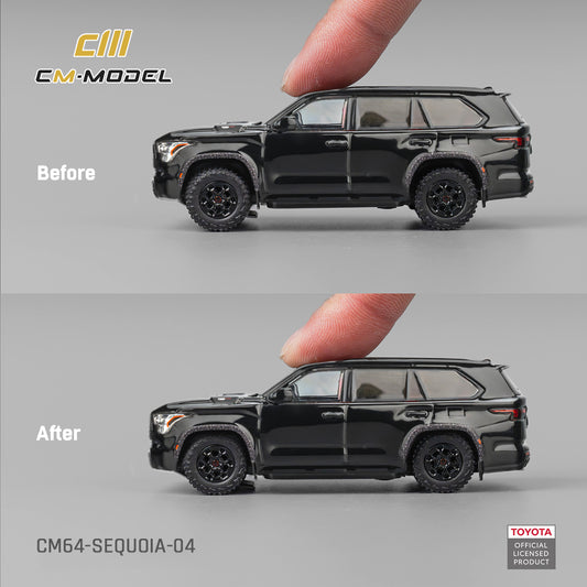 [PRE-ORDER] CM MODEL Toyota Sequoia Midnight Black