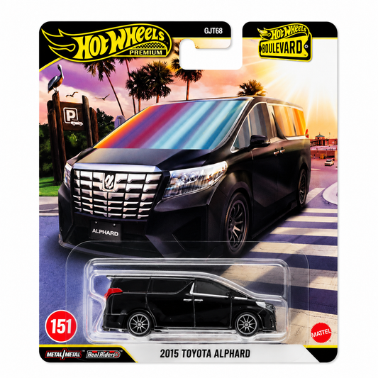 Hot Wheels Premium Boulevard — 2015 Toyota Alphard