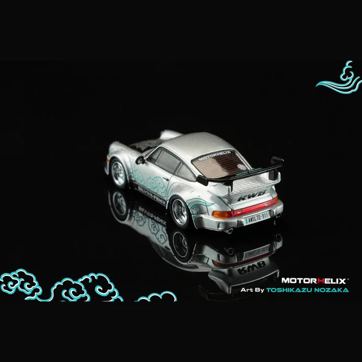 Motorhelix RWB 911 (964) Silver-Fenix CoolCarShow Limited Edition
