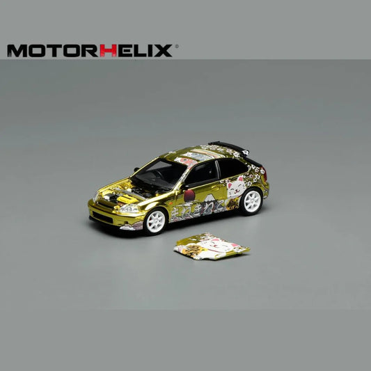 Motorhelix Honda Civic Type R EK9 Customized Maneki-Neko Lucky Cat TAS 2026