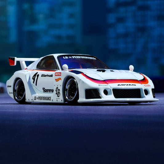 Hot Wheels Elite 64 - Mazda RX-7 Liberty Walk 1:64 Scale Diecast Model | Toyfessional