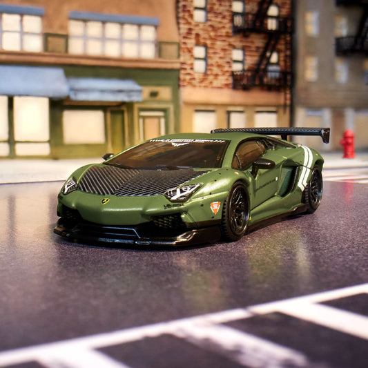 Hot Wheels Elite 64 —  LBWK Lamborghini Aventador LP 700-4