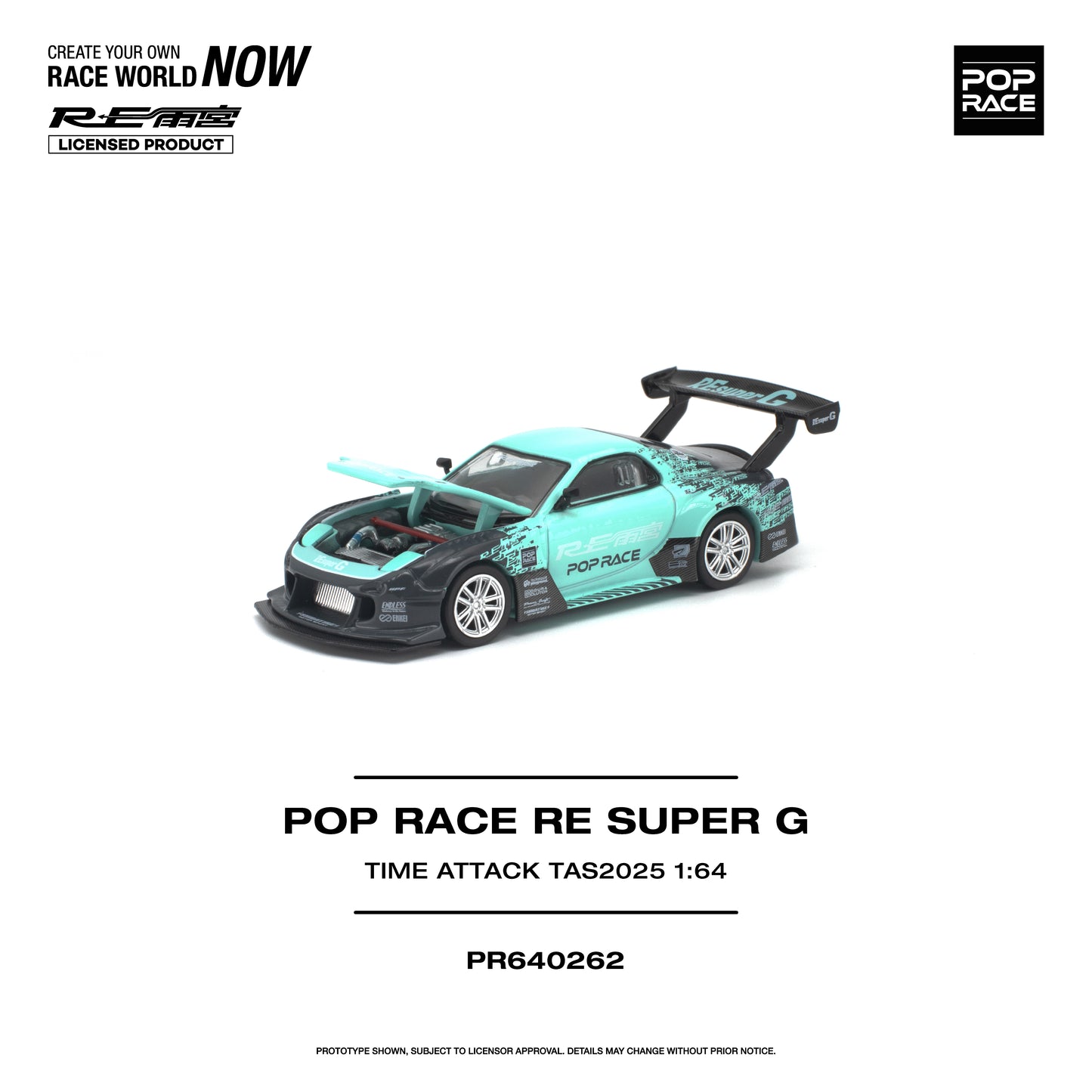 [PRE-ORDER] Pop Race RE Super G Time Attack TAS 2025