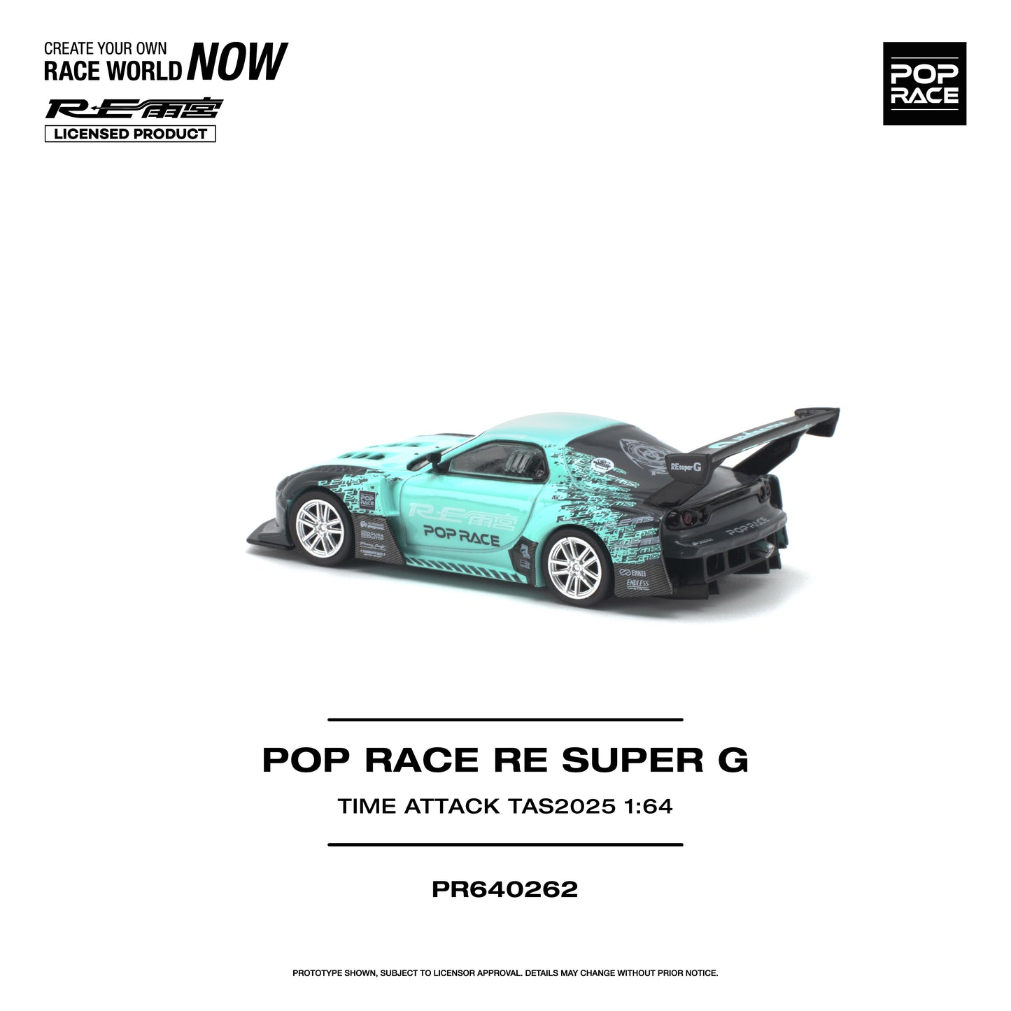 [PRE-ORDER] Pop Race RE Super G Time Attack TAS 2025