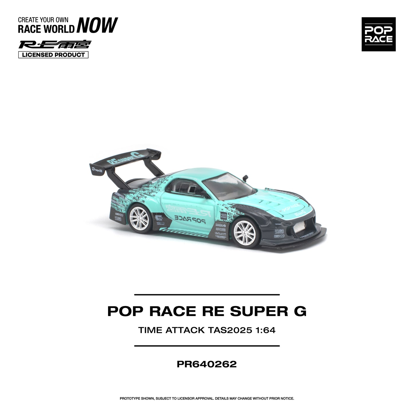[PRE-ORDER] Pop Race RE Super G Time Attack TAS 2025