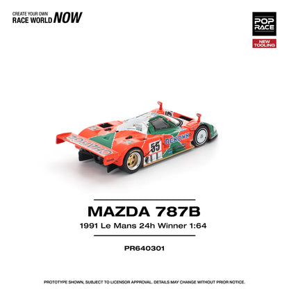 Pop Race Mazda 787B 1991 Le Mans 24H Winner