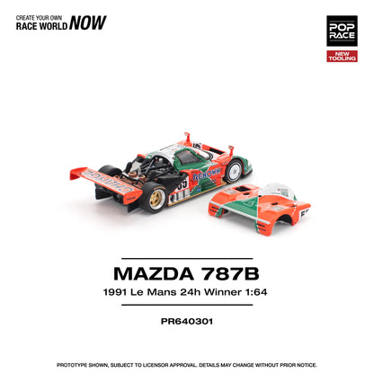 Pop Race Mazda 787B 1991 Le Mans 24H Winner