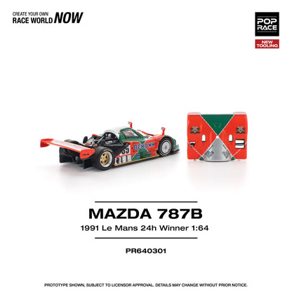 Pop Race Mazda 787B 1991 Le Mans 24H Winner
