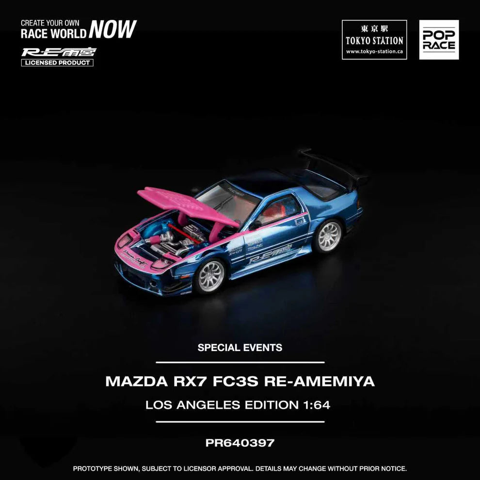 Pop Race Mazda RX7 FC3S RE-Amemiya — Los Angeles Edition