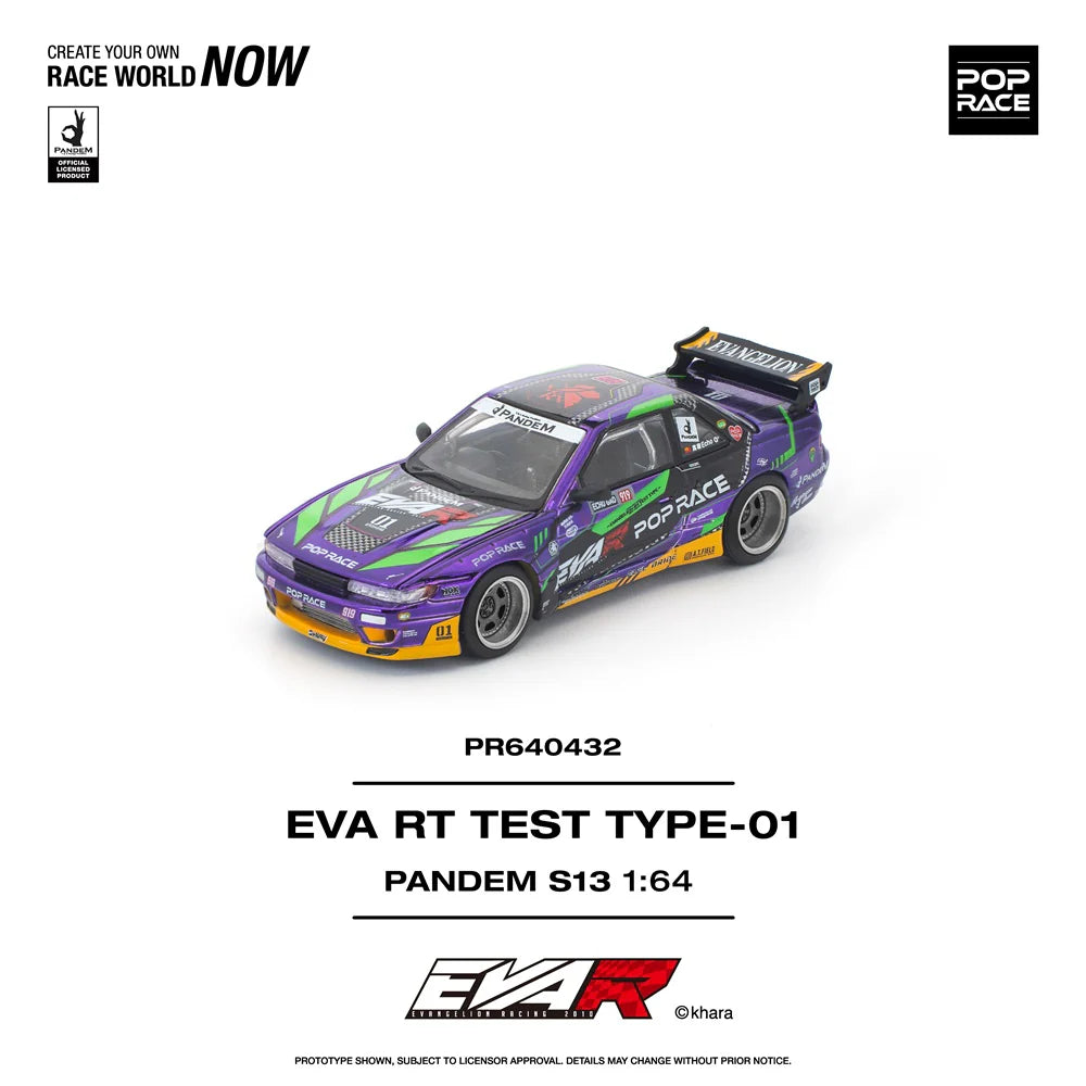 Pop Race EVA RT Test Type-01 Pandem Silvia S13