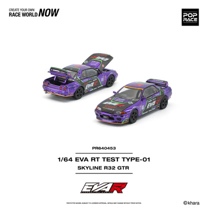 [PRE-ORDER] Pop Race EVA RT Test Type-01 Skyline R32