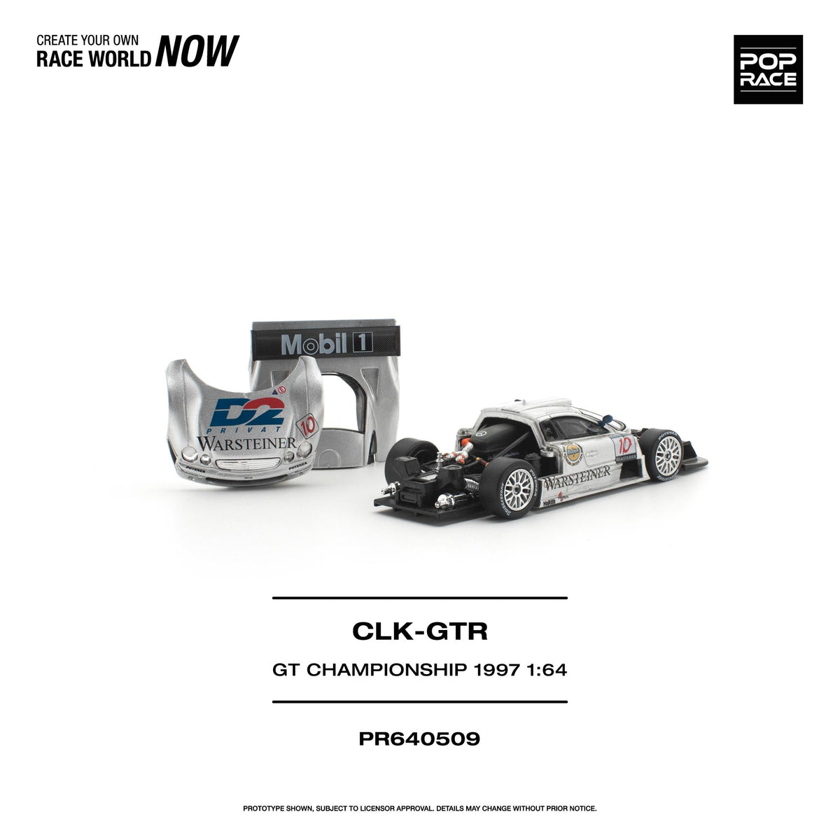 [COMING SOON] Pop Race Mercedes-Benz AMG CLK-GTR (1997 FIA GT Championship)